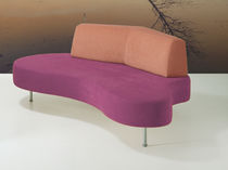 Canapé contemporain / multicolore / en tissu...