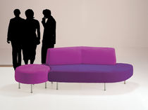 Canapé contemporain / multicolore / en tissu...