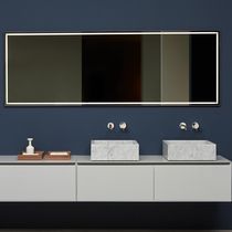 Miroir de salle de bain mural / contemporain...