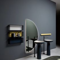 Miroir de salle de bain mural / contemporain...