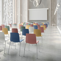 Chaise visiteur contemporaine / avec accoudoirs...