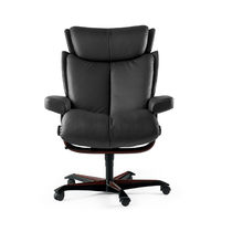 Fauteuil de bureau contemporain / en cuir...