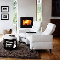 Fauteuil contemporain / en cuir / en tissu...
