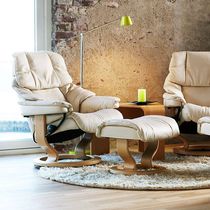 Fauteuil contemporain / en cuir / en tissu...