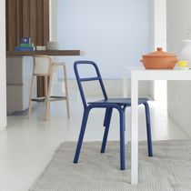 Chaise design scandinave / en bois / professionnelle