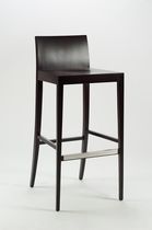 Chaise de bar contemporaine / tapissée /...