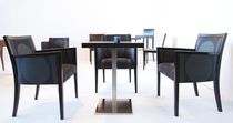 Fauteuil contemporain / en bois / bridge