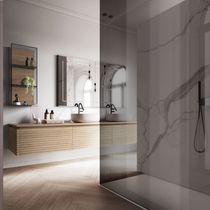 Meuble de salle de bain contemporain / en...