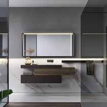 Meuble de salle de bain contemporain / en...