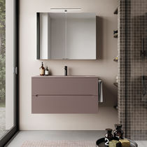 Meuble de salle de bain contemporain / en...