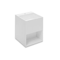 Vasque suspendue / en CristalPlant® / rectangulaire...