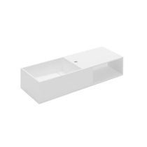 Vasque suspendue / en CristalPlant® / rectangulaire...