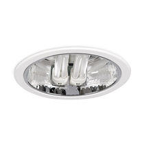 Downlight encastré / fluocompact / rond...
