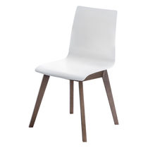 Chaise visiteur contemporaine / tapissée...