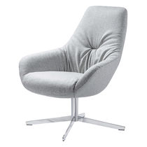 Fauteuil visiteur contemporain / en tissu...