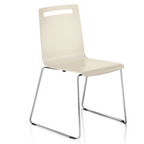 Chaise contemporaine / empilable / luge...
