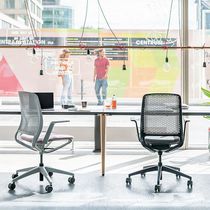 Fauteuil de bureau contemporain / en maille...