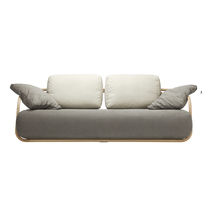 Canapé contemporain / en tissu / en cuir...