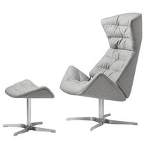 Fauteuil contemporain / en tissu / en acier...