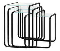 Table gigogne design Bauhaus / en bois /...