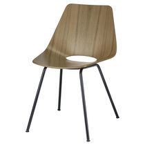 Chaise contemporaine / en contreplaqué moulé...