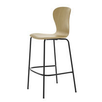 Chaise de bar contemporaine / en contreplaqué...
