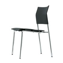 Chaise visiteur contemporaine / en acier...