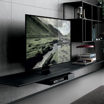 Ensemble TV mural contemporain / en frêne...