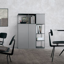 Buffet haut / contemporain / en chêne /...