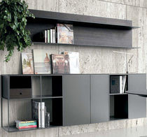 Buffet mural / contemporain / en chêne /...