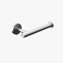 Porte-rouleau WC mural / en inox / noir...