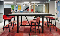 Table mange-debout contemporaine / en chêne...