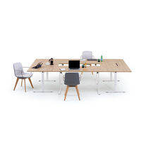 Table de conférence contemporaine / en bois...