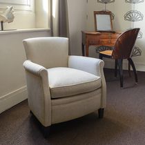 Fauteuil club classique / en cuir / en tissu...