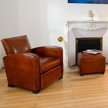 Fauteuil club classique / en cuir / en tissu...
