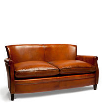 Canapé classique / marron / beige / bleu