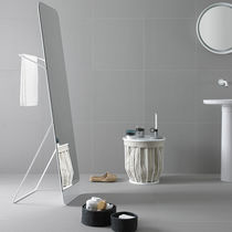 Miroir de salle de bain sur pied / contemporain...