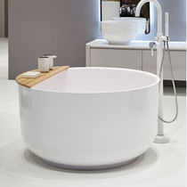 Baignoire ronde / à poser / en marbre /...