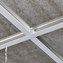 Structure pour plafond en aluminium