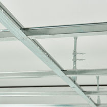 Structure pour plafond en métal / modulaire