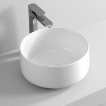 Vasque à poser / en céramique / ronde /...