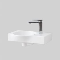 Lave-mains suspendu / rectangulaire / en...