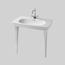 Console pour lavabo en céramique