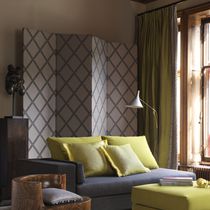Tissu pour rideaux / mural / à motif géométrique...