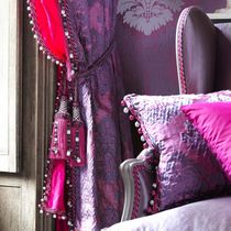 Tissu d'ameublement / pour rideaux / damas...