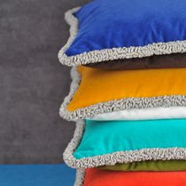 Tissu d'ameublement / pour rideaux / uni...