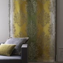 Tissu pour rideaux / damas / en lin / en...