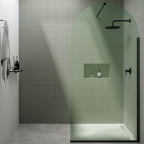 Paroi de douche fixe / d'angle / en verre...
