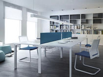 Bureau pour open space / en stratifié /...