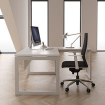 Fauteuil de bureau contemporain / en tissu...